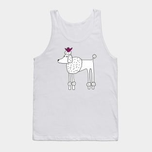 Poodle Dog Tank Top